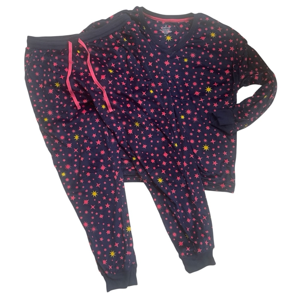 Cuddl Duds Starry Night Pajamas Sz M